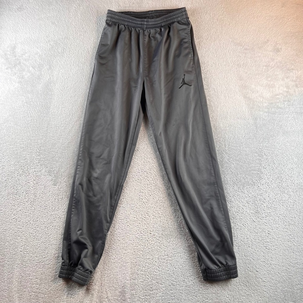 Jordan Jumpman Logo Athletic Jogger Sweatpants 617847-300 Youth Size L 13-15